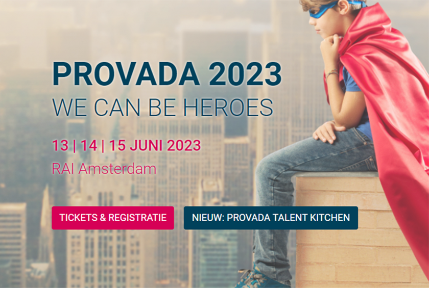 Kom op 15 juni naar Provada